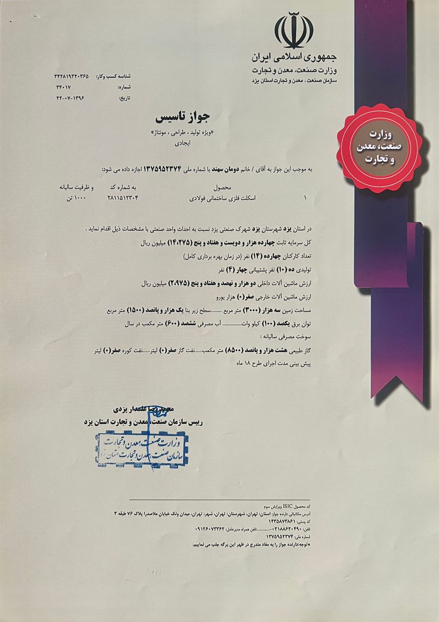 مجوز های سرمایه گذاری | دومان توکان